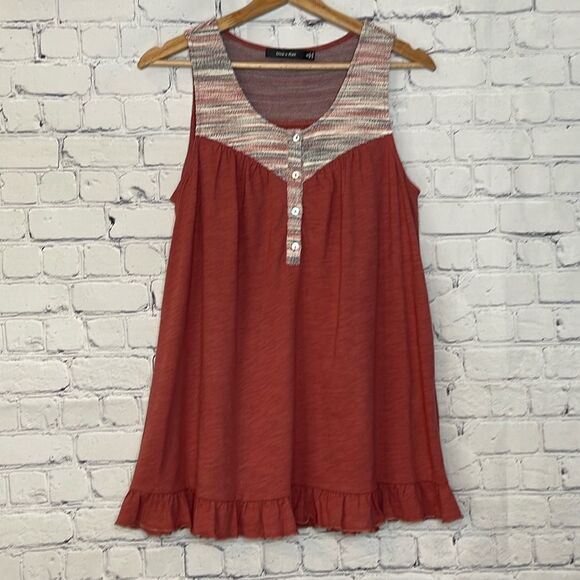 Doe & Rae Boho Top - Picture 1 of 5